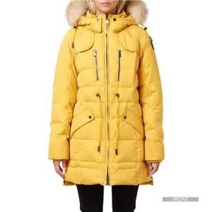 Pajar Canada Yellow Women's Down Jacket